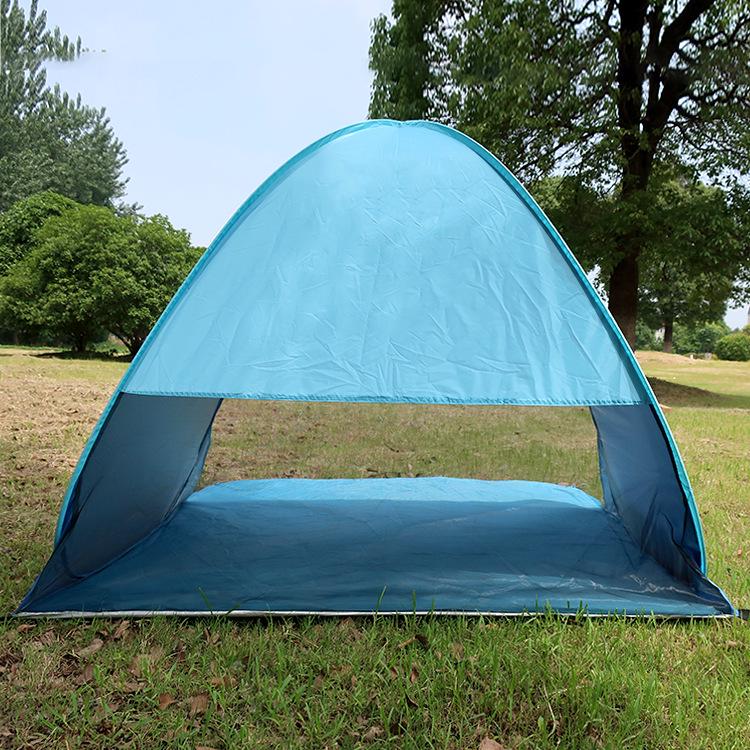 厂家简易速可折叠帐篷全自动可印批发logo帐篷帐开便携供应 沙滩