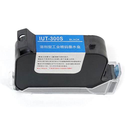 IUT300S墨盒12.7mm喷码机专用 小字符打码机墨盒 白色快干墨盒