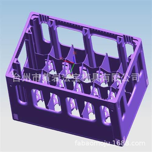 供应各种尺寸塑料周转箱模具啤酒瓶周转箱饮料瓶塑料周转箱模具
