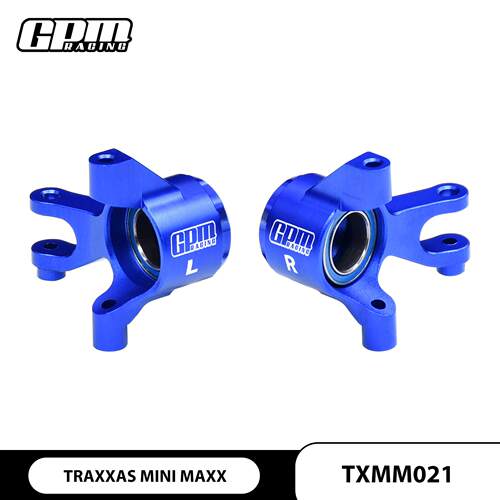TRAXXAS MINI MAXX 迷你小X 铝合金7075前转向杯加大轴承设计