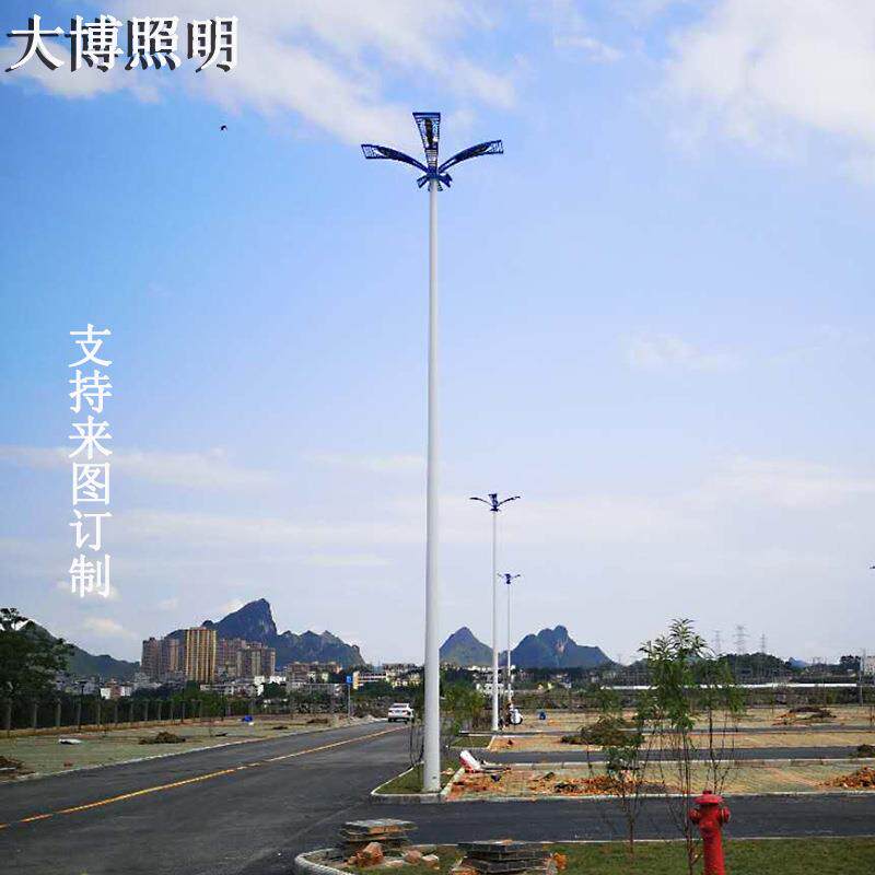 LED高杆灯户外道路照明球场体育馆高亮四火高杆路灯厂家