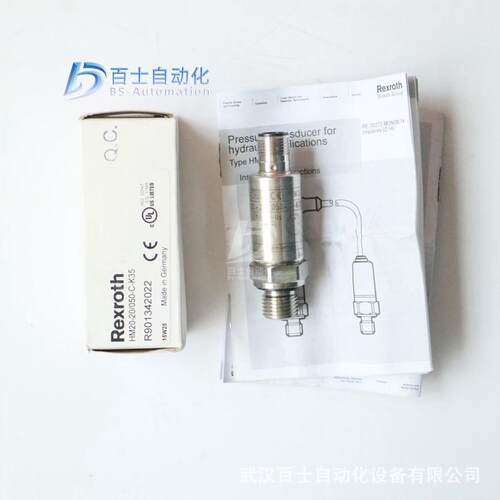 原装销售Rexroth力士乐压力传感器R901013490 HM16-1X/250C15-A