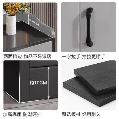 柜茶柜子储物餐边柜水客厅靠墙一体边置柜物B128EBE柜包厢收纳柜