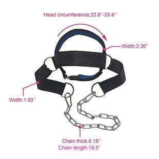 Neck Training Exerciser Head Muscle Sports Strap Bui Harness