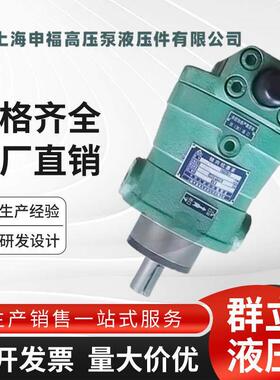 上海申福轴向柱塞泵 10/25/40/63/80/100/160SF-YCY14-1B 高压泵