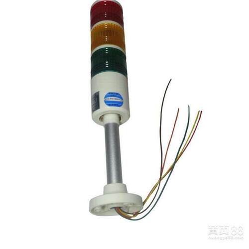 2色led白金属机床ZOQ灯照明机械工作灯软鹅颈灯4V220V万向管防水