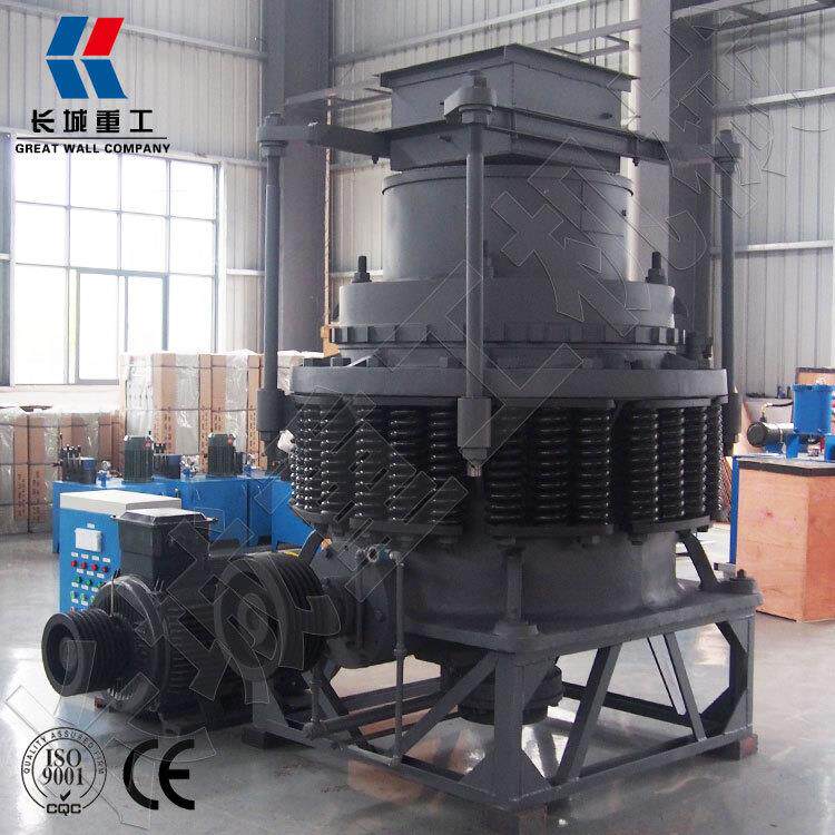 碎石厂生产线设备大型鹅卵石破碎机弹簧圆锥破碎机价格多少一台