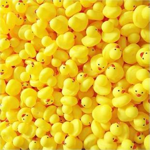 Yellow Rubber Ducks, Bath Toys Batub Floating Squeaky Duck