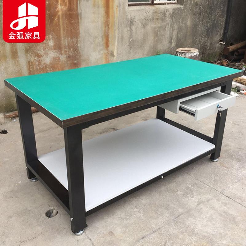钳工桌双层车间超净工作台重型操作台多功能打包试验重型工作台