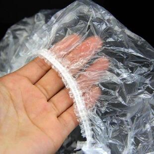 100pcs Disposable One-off Hotel Home Shower Bathing Clear