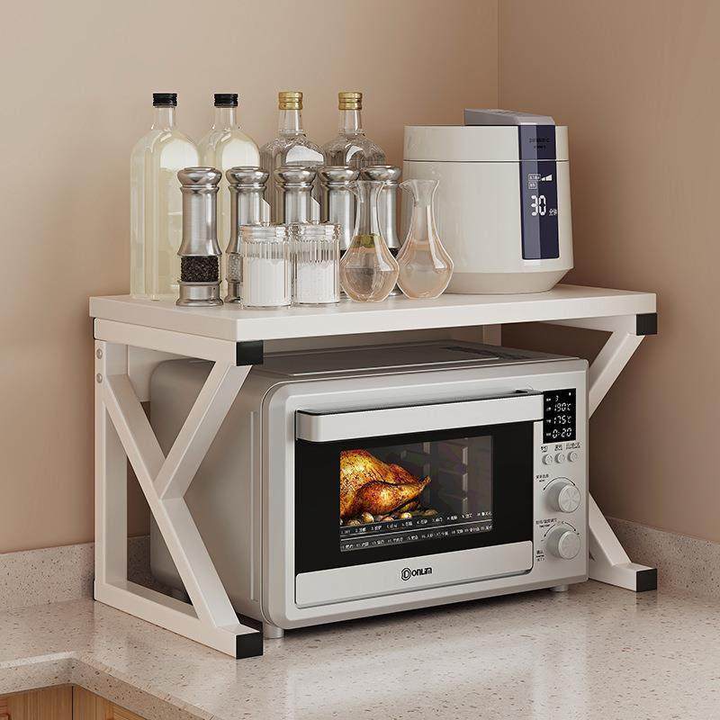 厨房微波炉置物架多功能家用台面储物架双层烤箱支架分层收纳架,厨房/烹饪用具,微波炉置物架,淘宝优惠券,粉丝福利购,淘宝优惠卷