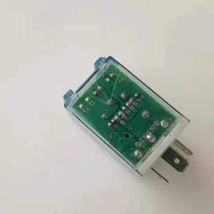 带指示灯闪光器三插12v24v汽货车转向灯农用车140双闪控制器通用