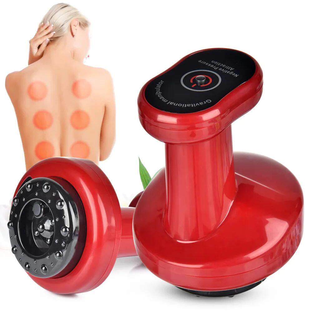 Electric Cupping Massage Guasha Scraping EMS Body Massager V