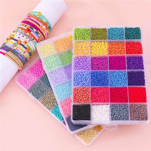 3mm Glass Seed Beads For Jewelry Making Diy Bracelet Earring