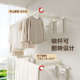 墙面悬空凉衣架 晒衣杆墙上挂衣杆壁挂式 侧装 晾衣杆室内阳台固定式