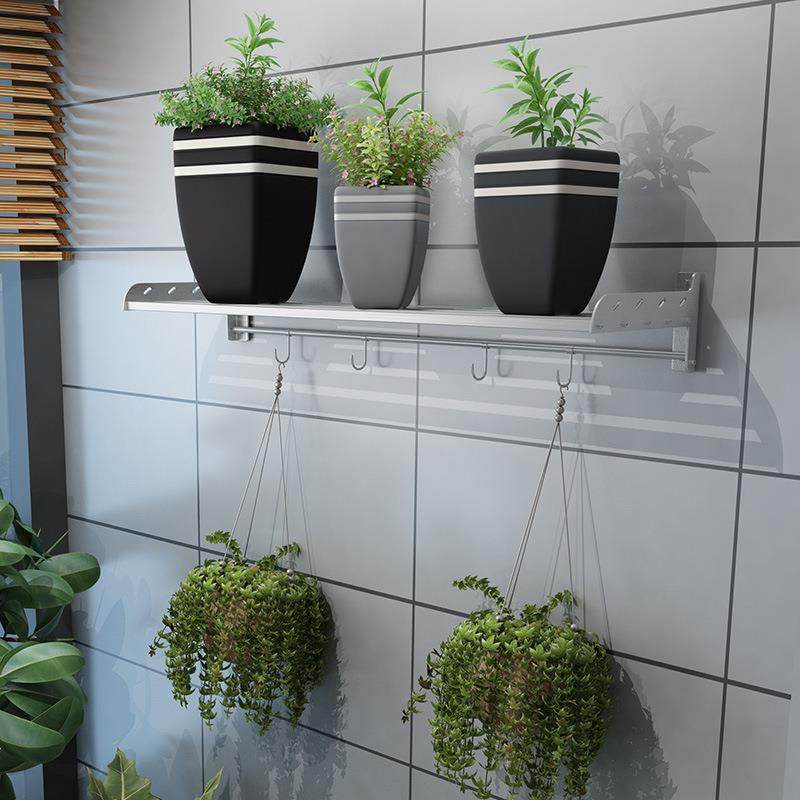 3用04不厚钢厨房置物架多层壁升级版管挂品挂件调味收纳架子M锈厨