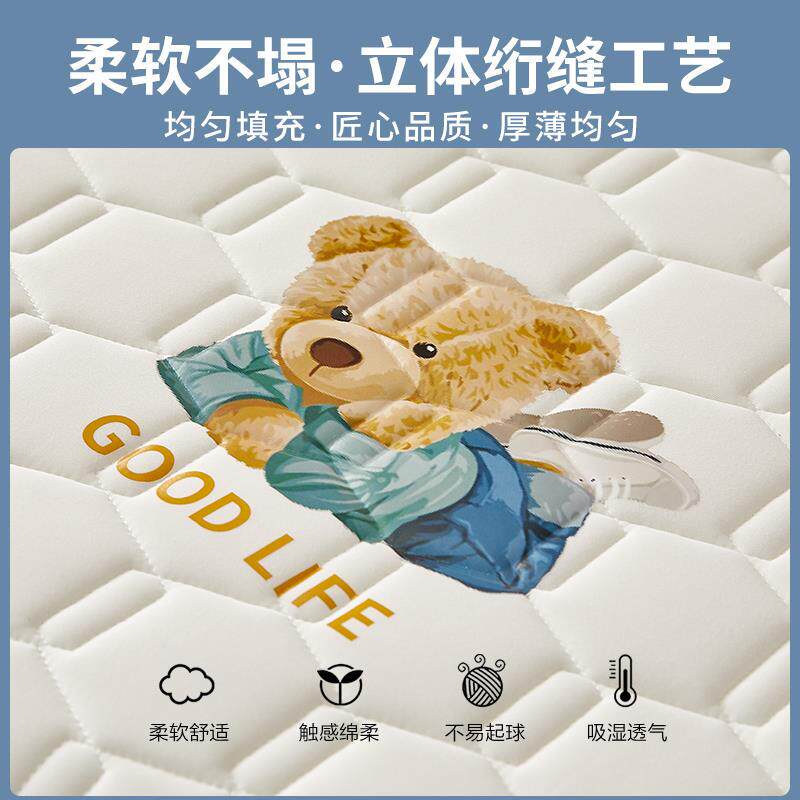 乳胶床垫软垫学生床宿舍单人子榻榻米绵垫子海租房专用床垫凉席褥