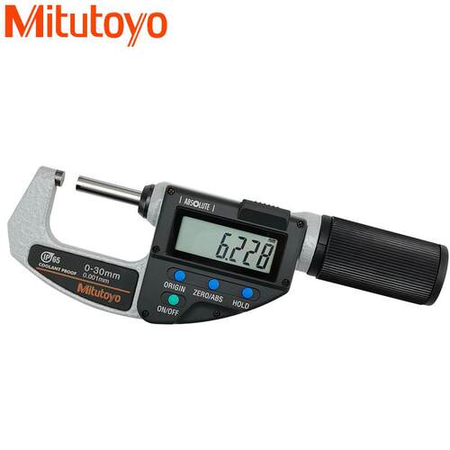 日本三丰293-666-20直进式千分尺0-30mm数显千分尺0.001/MDQ-30M