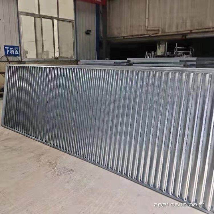 钢制百叶窗彩钢百叶窗基材采用镀锌钢板表面采用静电喷涂色彩多样