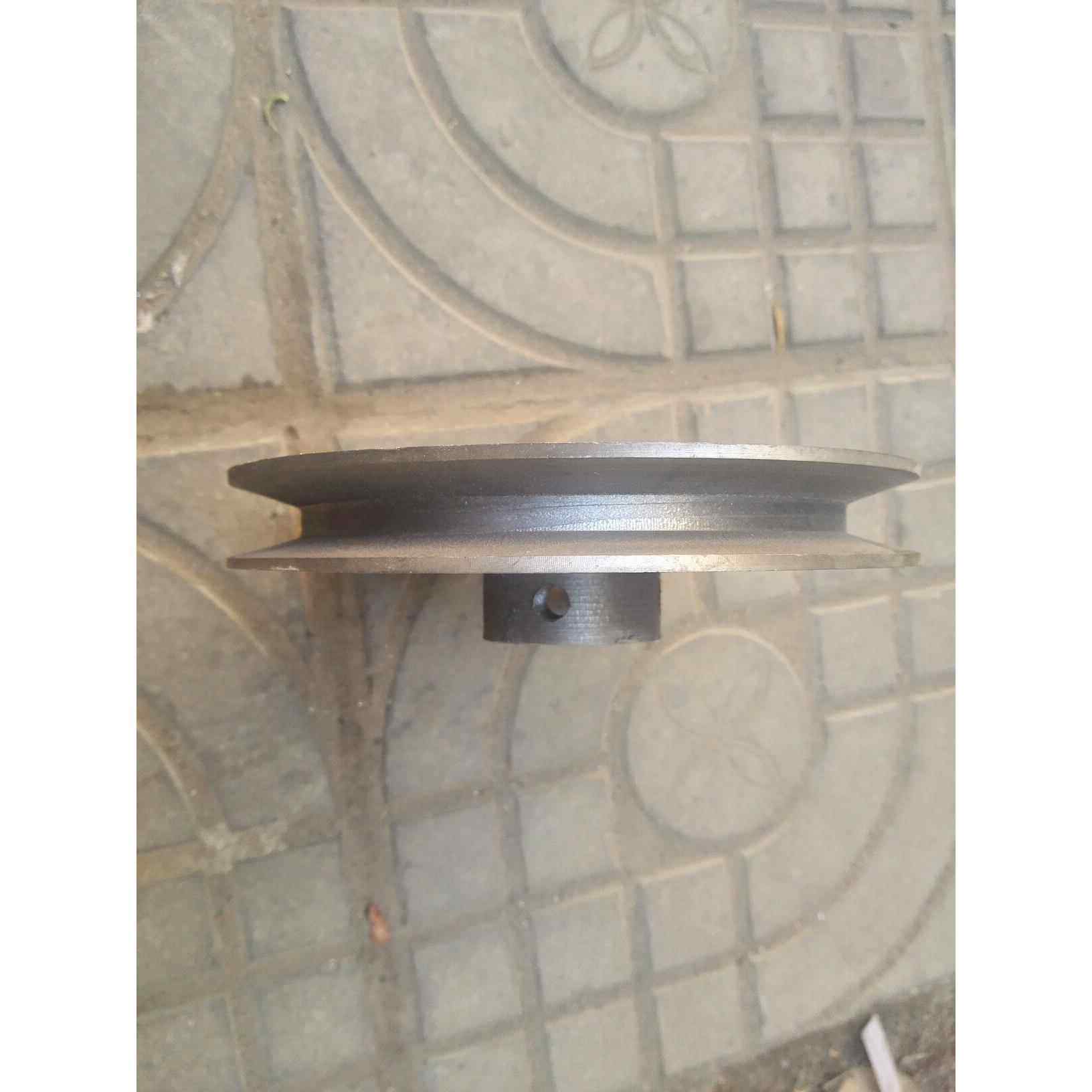 三角皮带轮 a型b型c d单水槽双水槽3 4 5 6槽铸铁带柱头小 电机皮