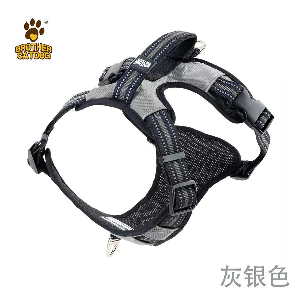 狗狗犬大型犬热销阿拉斯加胸狗背带大牵引绳牵引绳背带中型