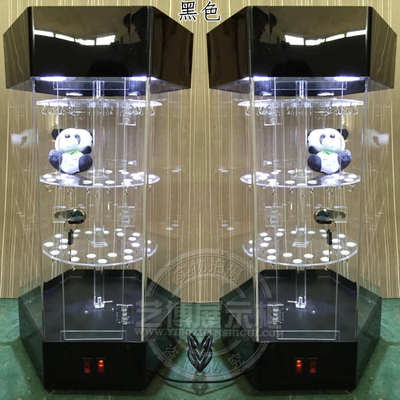 精品有机玻璃展示柜手机壳配件首饰精品饰品挂件展示架亚克力旋转