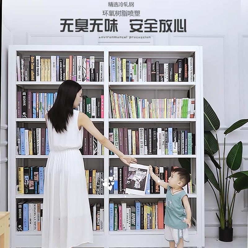 豫正家用书架儿童学生宝宝简易书籍馆书架置物架落地多层现代简约