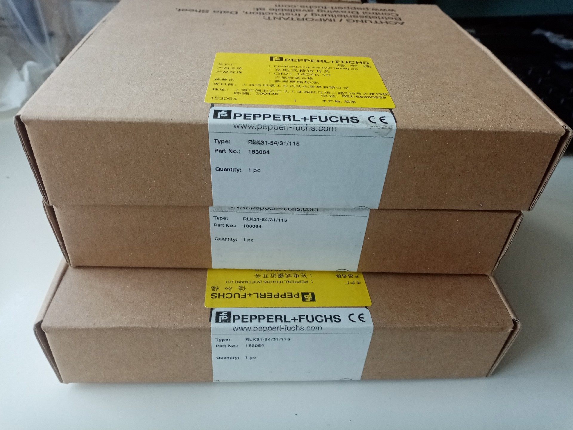 倍加福P+F光电传感器RLK31-54/31/115，货号1