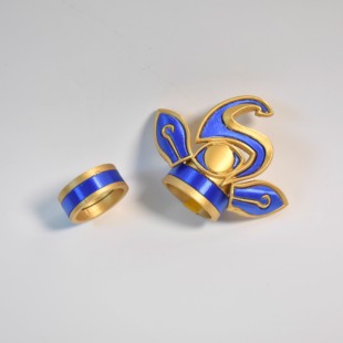 王者荣耀孙权cos服发冠cos道具头饰孙权弓箭cos游戏角色武器道具