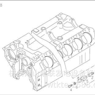 中空螺钉D2842LE203德国曼 51.98150 0051