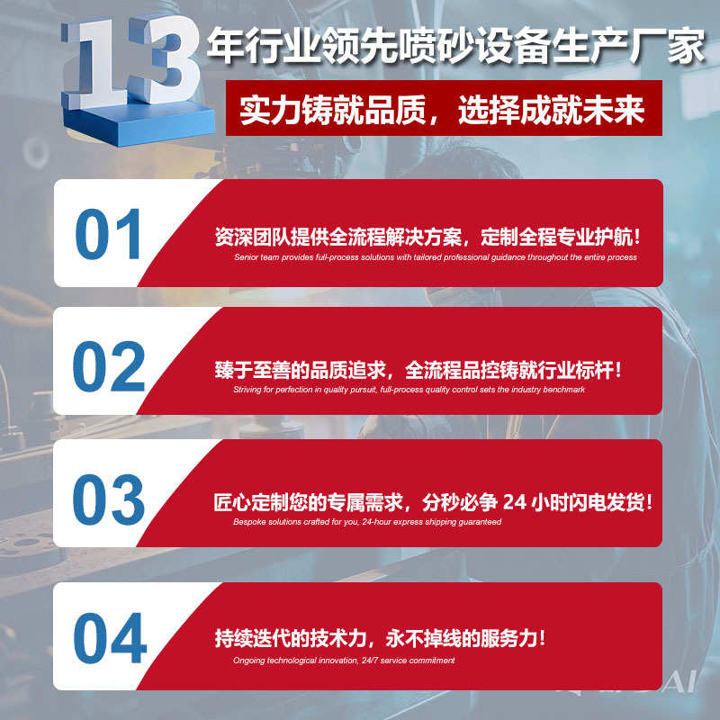 定制小型手动喷砂机抛光翻新五金汽配模具铝件喷砂处理除锈机设备