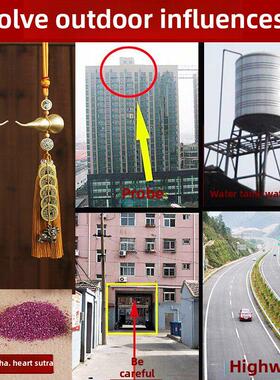 高速路楼顶水塔对大门窗户阳台化解房子下面有路麒麟五帝钱葫芦