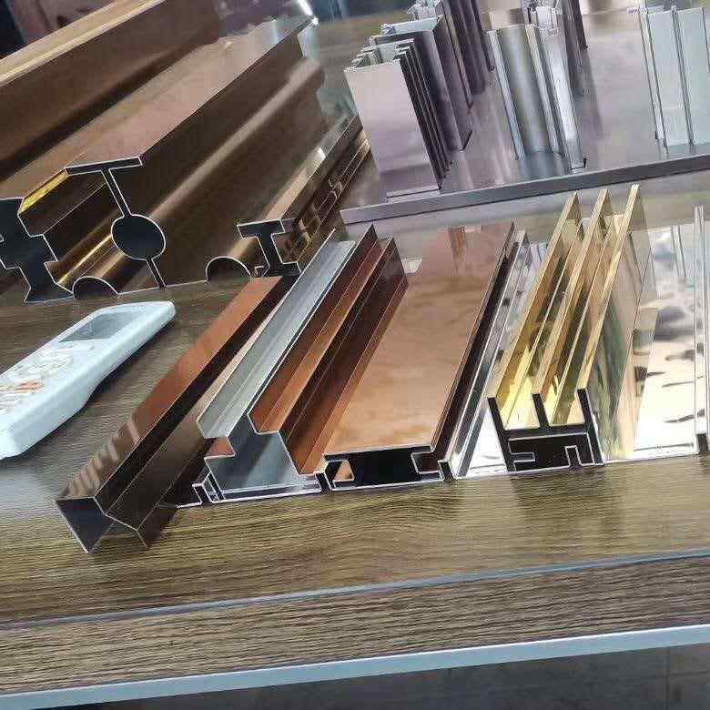 304不锈钢彩色板材电梯门套剪折弯加工刨槽直角U型T型L型折边装饰