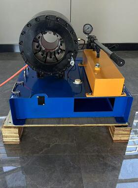 手动锁管机小ONZ压型钢机管缩口高压压油管胶管扣机便携式手动扣