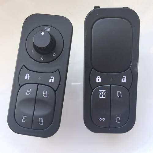 适用联合重卡挂车工程车U系U+系列电动车窗玻璃升降开 关按钮总成