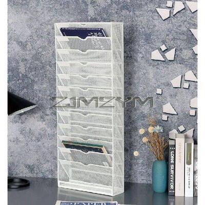 12-Floor Metal Storage Shelves Multi-Layer Bookshelves