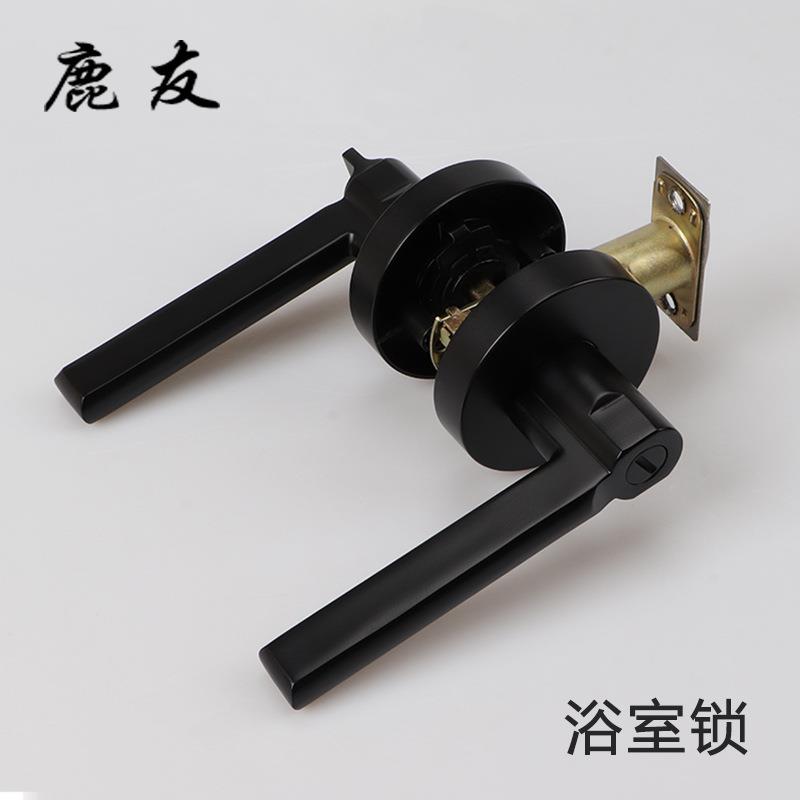三杆式球型执手锁室合金内间YEJ门锌锁浴室锁锁卫生门锁