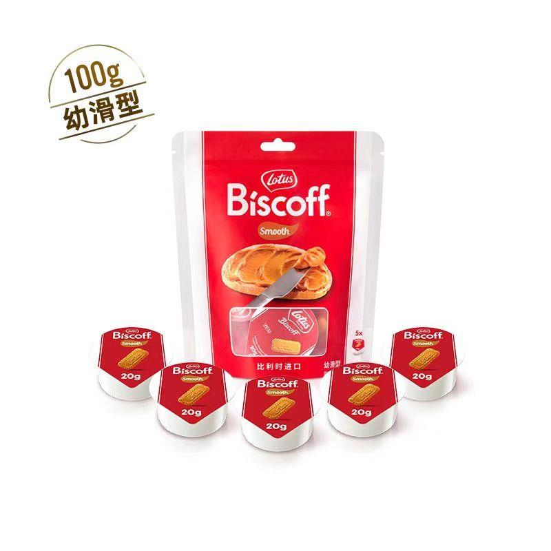 Lotus和情缤咖时焦糖饼干涂抹酱幼滑型400g早餐面包酱颗粒型380g