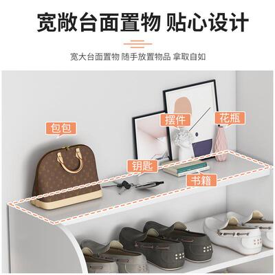 鞋间架简门家用多层收纳神易器省空墙角转AJE角拐口角小型鞋架子