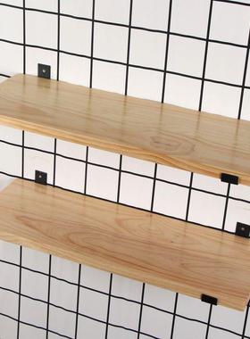 厨XPT房板悬空实木一字隔板墙上置架搁重昌震挂墙承木物力板强书