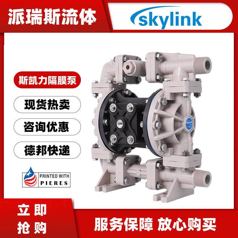 气动隔膜泵PS25KY-AT-T/S-KY-TT-OF耐酸碱污水运输泵1寸