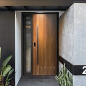 轻奢精雕铸铝别墅大门双门防爆单门入户门子母进户农村自建大门