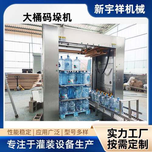 大桶码垛机全自动龙门桁架机械手机纸箱智能机器人堆叠