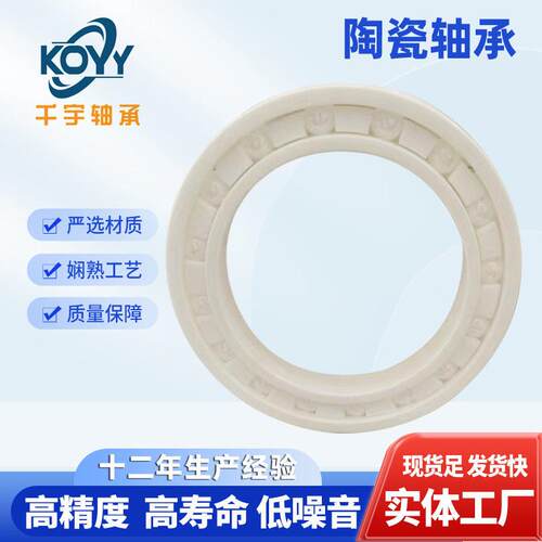 陶瓷轴承电绝缘轴承氧化锆氮化硅自润滑6305511076203CE