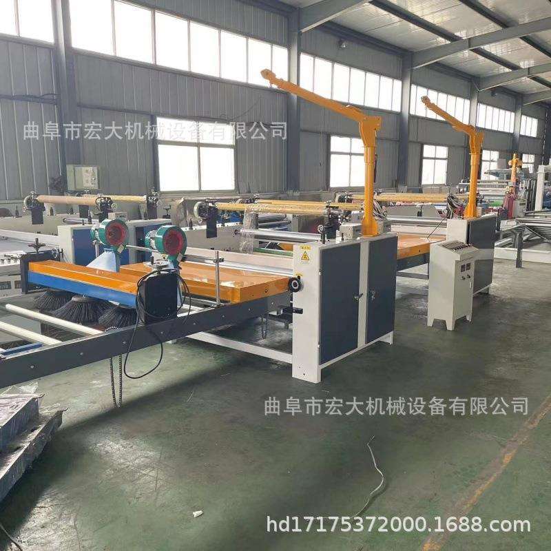 家具厂装饰板覆膜机碳晶板抗击打耐用易上墙装饰板贴面机