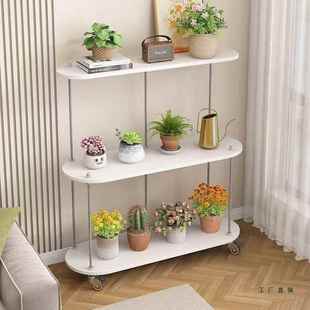 阳台款 多层 置物落地花约架子室SXF内家用新简多肉绿萝客厅移动式