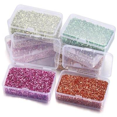 80g Crushed Glass Stones Resin Filling for DIY Epoxy Resin