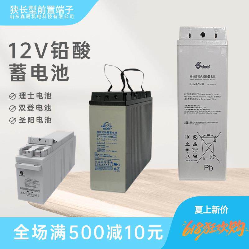 圣阳/双登/理士/南都狭长12V100AH12V150AH12V200AH铅酸蓄电池