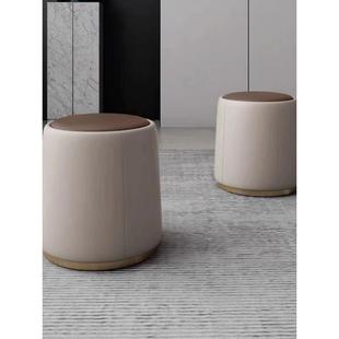 北欧沙发小圆凳40cm圆墩化妆凳墩子换鞋凳42cm高家用客厅茶几矮凳