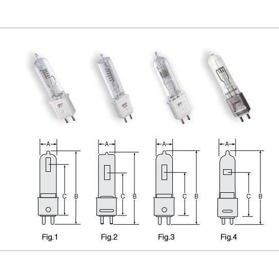 USHIO BRL 12V 50W米泡,尼康显微镜KOWA眼底相机,卤素灯泡12V50W